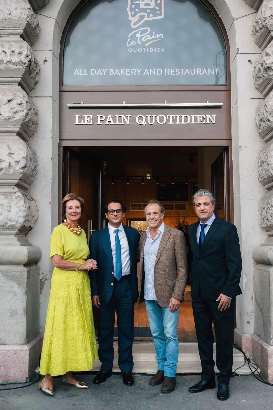 Grand Opening of Le Pain Quotidien in Hungary